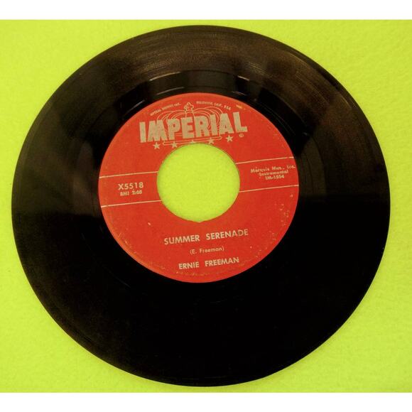Ernie Freeman - Summer Serenade / Indian Love Call - Imperial 45rpm Vinyl Record - Picture 2 of 7